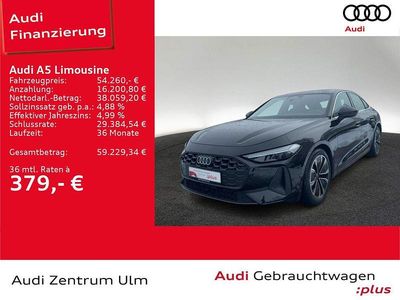 Gebraucht Audi A5 Ambiente 204 PS (150 kW) 2025 Mythosschwarz metallic Limousine