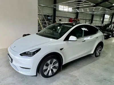 Gebraucht Tesla Model Y Long Range AWD 378 kW (514 PS) 2022 Weiß SUV
