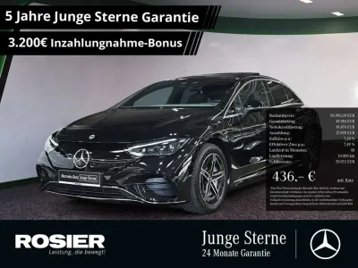 Brugt Mercedes EQE350 Premium Plus 214 kW (292 HK) 2024 Sort Sedan