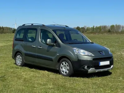 Brugt Peugeot TePee 75 HK (55 kW) 2009 Grøn Stationcar