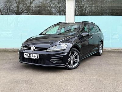 Usata VW Golf VII R-line 150 CV (110 kW) 2018 Nero Berlina