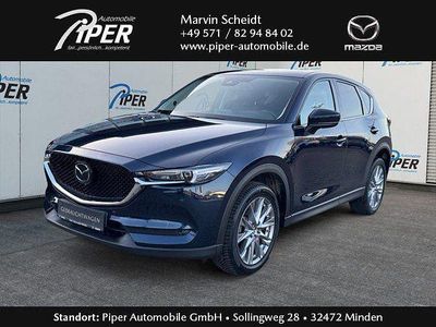 Gebraucht Mazda CX-5 194 PS (142 kW) 2020 Deep crystal blue SUV