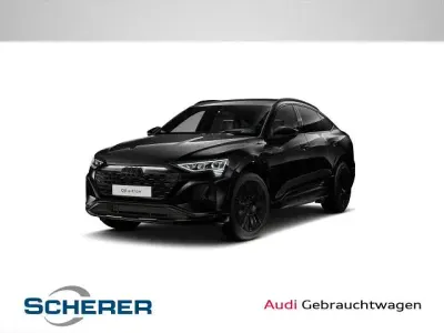Gebraucht Audi Q8 Sportback e-tron Advanced Plus 250 kW (340 PS) 2023 Schwarz SUV