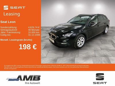 Second-hand Seat Leon Style 150 CP (110 kW) 2023 Negru Berlinǎ