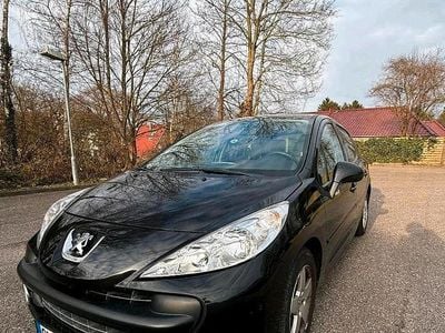 Gebraucht Peugeot 207 2007 Schwarz Kleinwagen