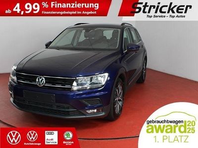 Atlantic blue metallic Gebraucht 2019 VW Tiguan Comfortline SUV | 20.449 € (Superpreis)