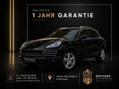 Gebraucht Porsche Cayenne Platinum Edition 245 PS (180 kW) 2014 Tiefschwarz SUV