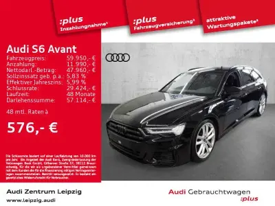Usata Audi S6 Ambiente 344 CV (253 kW) 2022 Nero Station wagon