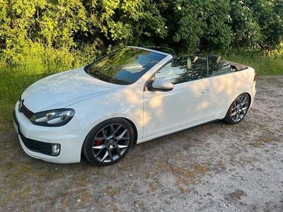 Gebraucht VW Golf Cabriolet GTI 211 PS (155 kW) 2015 Weiß Cabrio