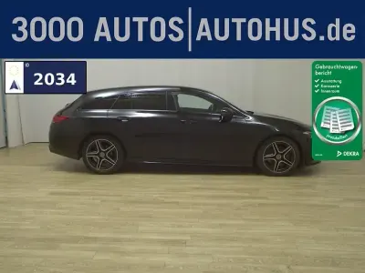 Gebraucht Mercedes CLA220 Shooting Brake AMG line 190 PS (139 kW) 2021 Schwarz Kombi