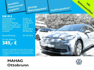 Gebraucht VW ID.3 IQ Drive 150 kW (204 PS) 2024 Grau Kleinwagen