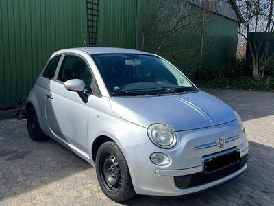 Gebraucht Fiat 500 Lounge 69 PS (50 kW) 2009 Silber Cabrio