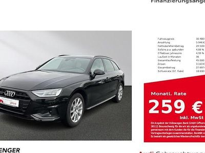 Mythosschwarz metallic Gebraucht 2021 Audi A4 Ambiente Kombi | 30.480 € (Fairer Preis)