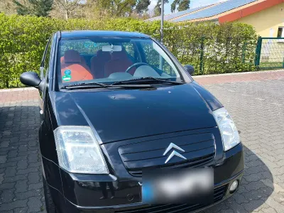Gebraucht Citroën C2 60 PS (44 kW) 2004 Schwarz Kleinwagen