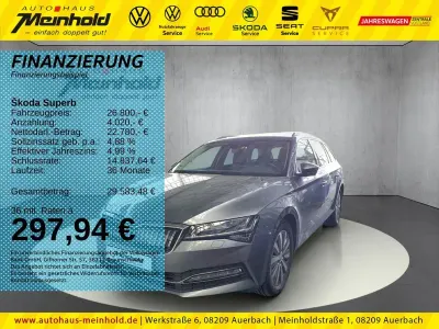 Używany Skoda Superb Style 218 KM (160 kW) 2022 Szary Kombi