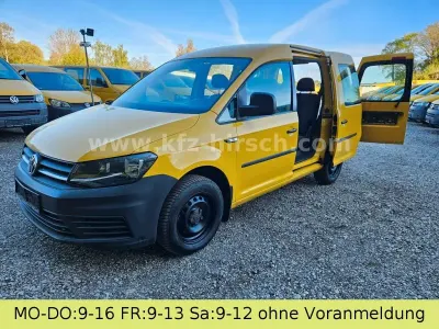 Gebraucht VW Caddy 102 PS (75 kW) 2016 Gelb Van / Kleinbus