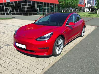 Gebraucht Tesla Model 3 Long Range AWD 339 kW (462 PS) 2020 Rot Limousine