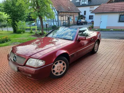 Gebraucht Mercedes SL280 193 PS (141 kW) 1994 Rot Cabrio