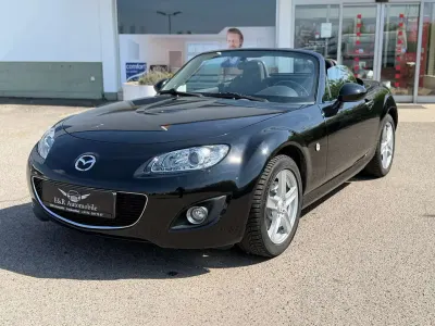 Gebraucht Mazda MX5 Center-Line 126 PS (92 kW) 2010 Brillantschwarz Cabrio