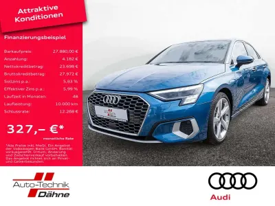 Gebraucht Audi A3 Advanced 150 PS (110 kW) 2022 Blau Limousine