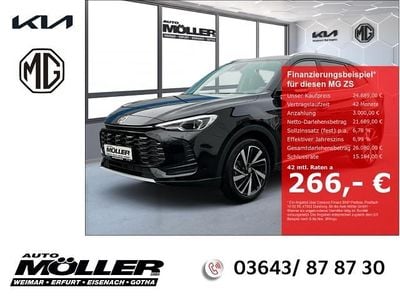 Neu MG ZS Luxury 197 PS (144 kW) 2025 Pebble black Limousine