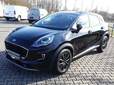 Gebraucht Ford Puma Titanium 125 PS (91 kW) 2021 Obsidianschwarz metallic SUV