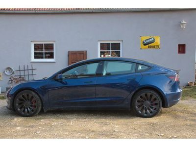 gebraucht Tesla Model 3 Performance - innen weiß- TOP Zustand!!