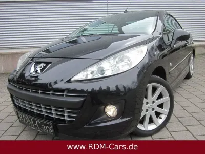Gebraucht Peugeot 207 CC Roland Garros 120 PS (88 kW) 2009 Schwarz Cabrio