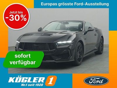 Neu Ford Mustang GT 446 PS (328 kW) 2026 Schwarz Cabrio