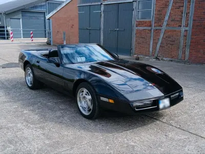 Gebraucht Corvette C4 248 PS (182 kW) 1990 Schwarz Cabrio