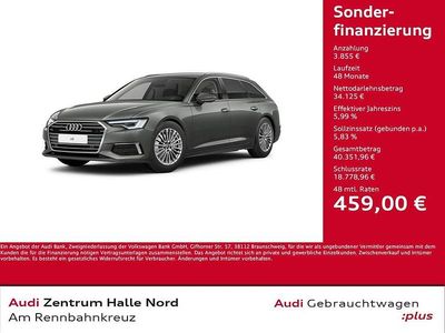 Chronosgrau metallic Gebraucht 2022 Audi A6 Design Kombi | 37.980 € (Teuer)