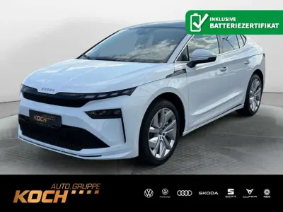 Gebraucht Skoda Enyaq iV Loft 210 kW (286 PS) 2025 Moonweiss metallic SUV