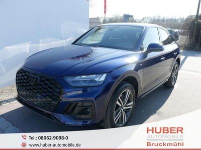 gebraucht Audi Q5 Sportback 50 TFSIe quattro S line * GARANTIE PANO 20 ZOLL MATRIX-LED BUSINESSPAKET OPTIKPAKET SCHWARZ