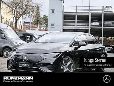 Gebraucht Mercedes EQE350 AMG 214 kW (292 PS) 2022 Obsidianschwarz metallic Limousine