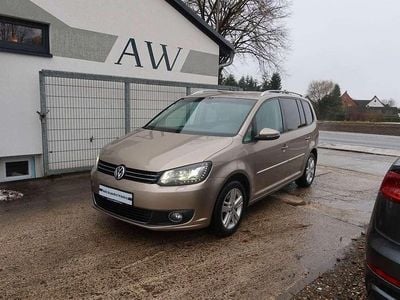 Gebraucht VW Touran Highline 177 PS (130 kW) 2014 Beige Van / Kleinbus