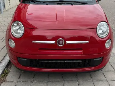 Usata Fiat 500C 86 CV (63 kW) 2013 Rosso Cabrio