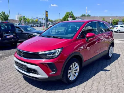 Gebraucht Opel Crossland X Elegance 110 PS (80 kW) 2021 Chili rot/kardio rot SUV