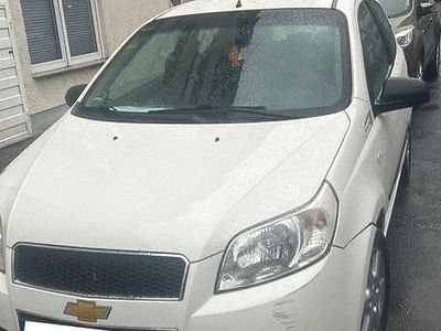 Gebraucht Chevrolet Aveo 2010 Weiß Kleinwagen