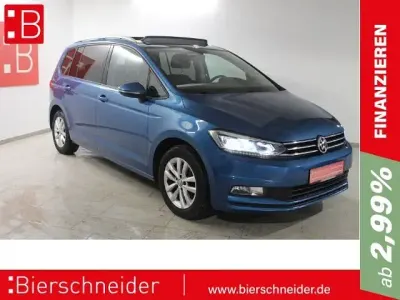 Gebraucht VW Touran Allstar 150 PS (110 kW) 2016 Blau Van / Kleinbus