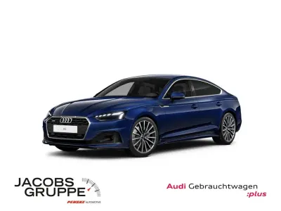 Gebraucht Audi A5 Sportback Basis 204 PS (150 kW) 2023 Navarrablau metallic Kleinwagen