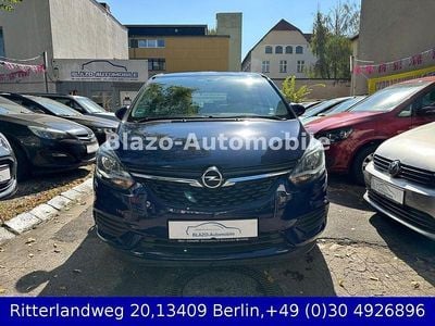 Gebraucht Opel Zafira Tourer Edition 120 PS (88 kW) 2016 Blau Van / Kleinbus