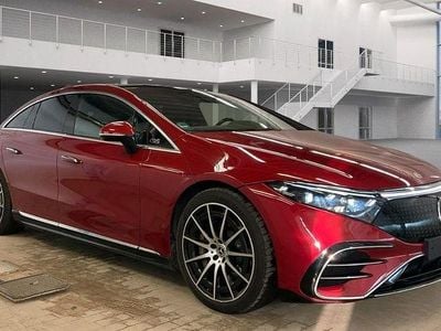 Gebraucht Mercedes EQS580 AMG line 384 kW (523 PS) 2022 Rot Limousine