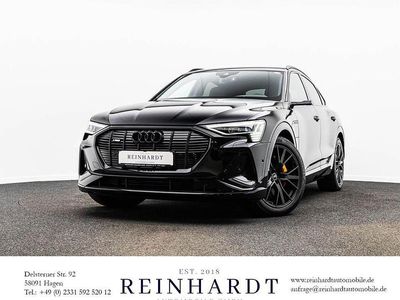 Gebraucht Audi e-tron Sportback Black Edition 300 kW (408 PS) 2022 Mythosschwarz metallic SUV
