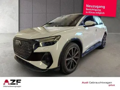 Gebraucht Audi Q4 e-tron Ambiente 150 kW (204 PS) 2023 Gletscherweiß metallic SUV