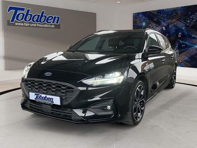 Obsidian schwarz metallic Gebraucht 2021 Ford Focus ST-Line X Kombi | 18.980 € (Fairer Preis)