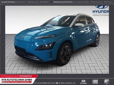 gebraucht Hyundai Kona Elektro Prime 64 kWh 150 kW 2WD +Dachlackierung HUD Navi digitales Cockpit Soundsystem