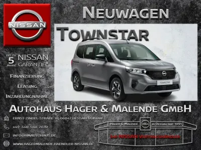 Neu Nissan Townstar Tekna 131 PS (96 kW) 2026 Grau Kombi