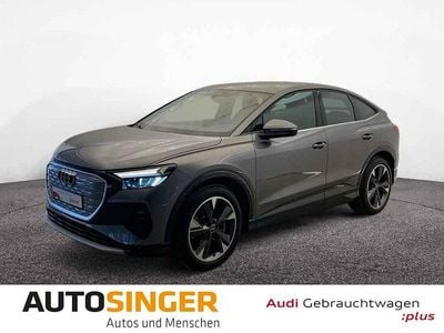 Grau Gebraucht 2022 Audi Q4 Sportback e-tron Sport SUV | 30.940 €