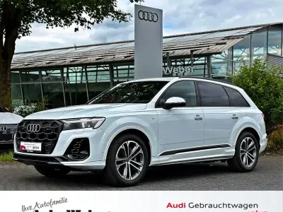 Gebraucht Audi Q7 S-Line 340 PS (250 kW) 2025 Gletscherweiß metallic SUV