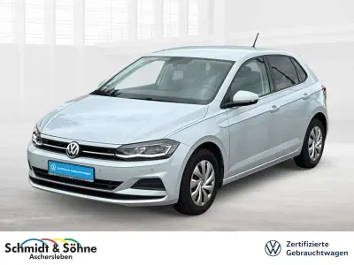 Gebraucht VW Polo Comfortline 116 PS (85 kW) 2018 Silber metallic Kleinwagen